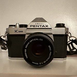 Asahi Pentax K1000 SLR Manual Camera